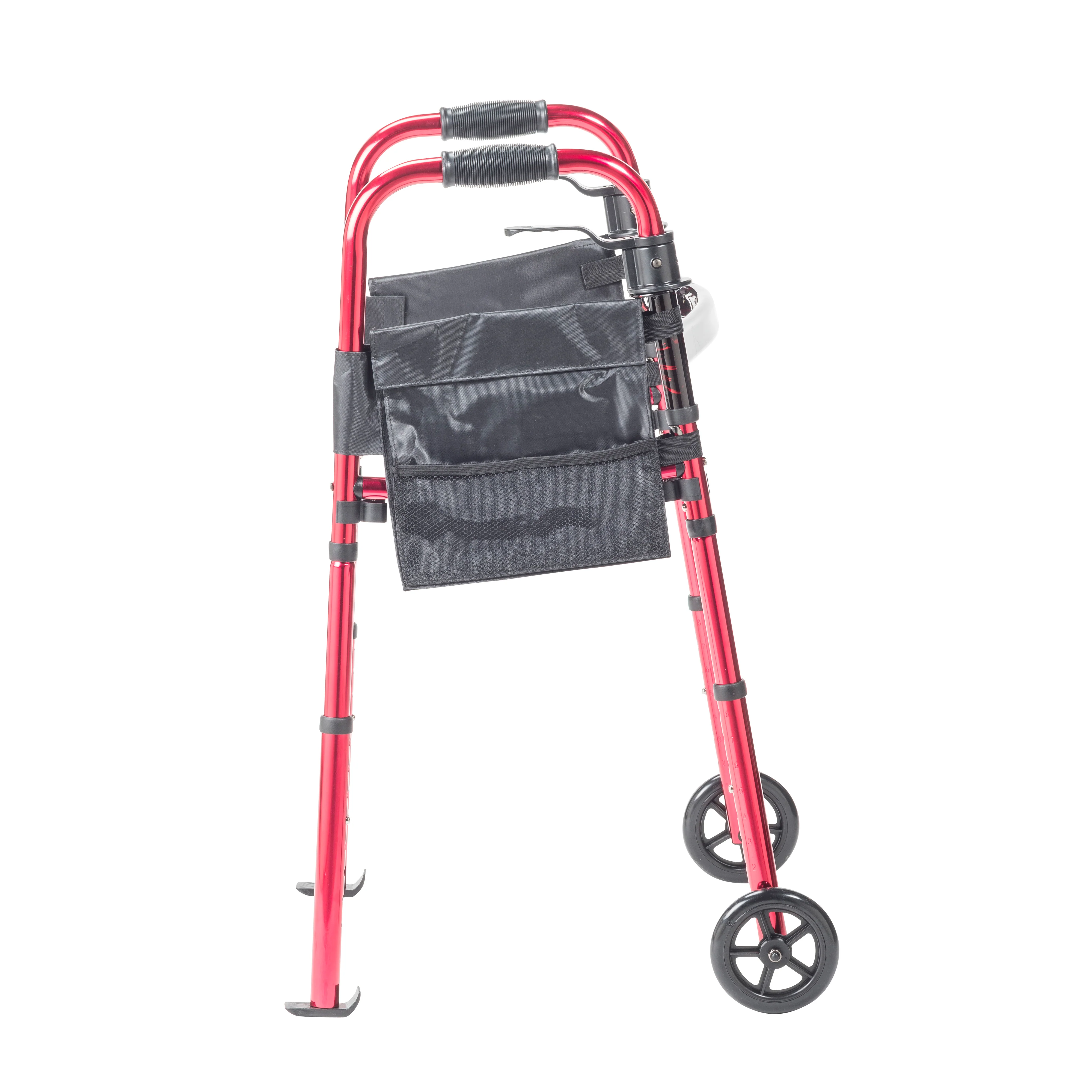 Deluxe Folding Travel Walker with 5" Wheels - Image 4