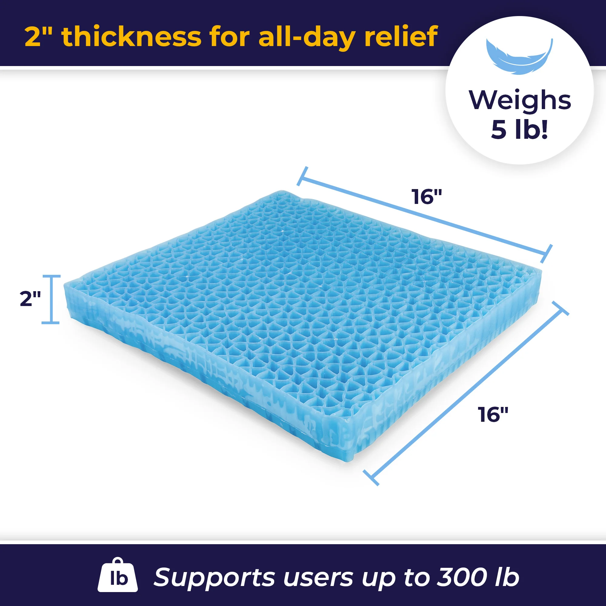 Drive DualEase™ Gel Cushion - Image 4