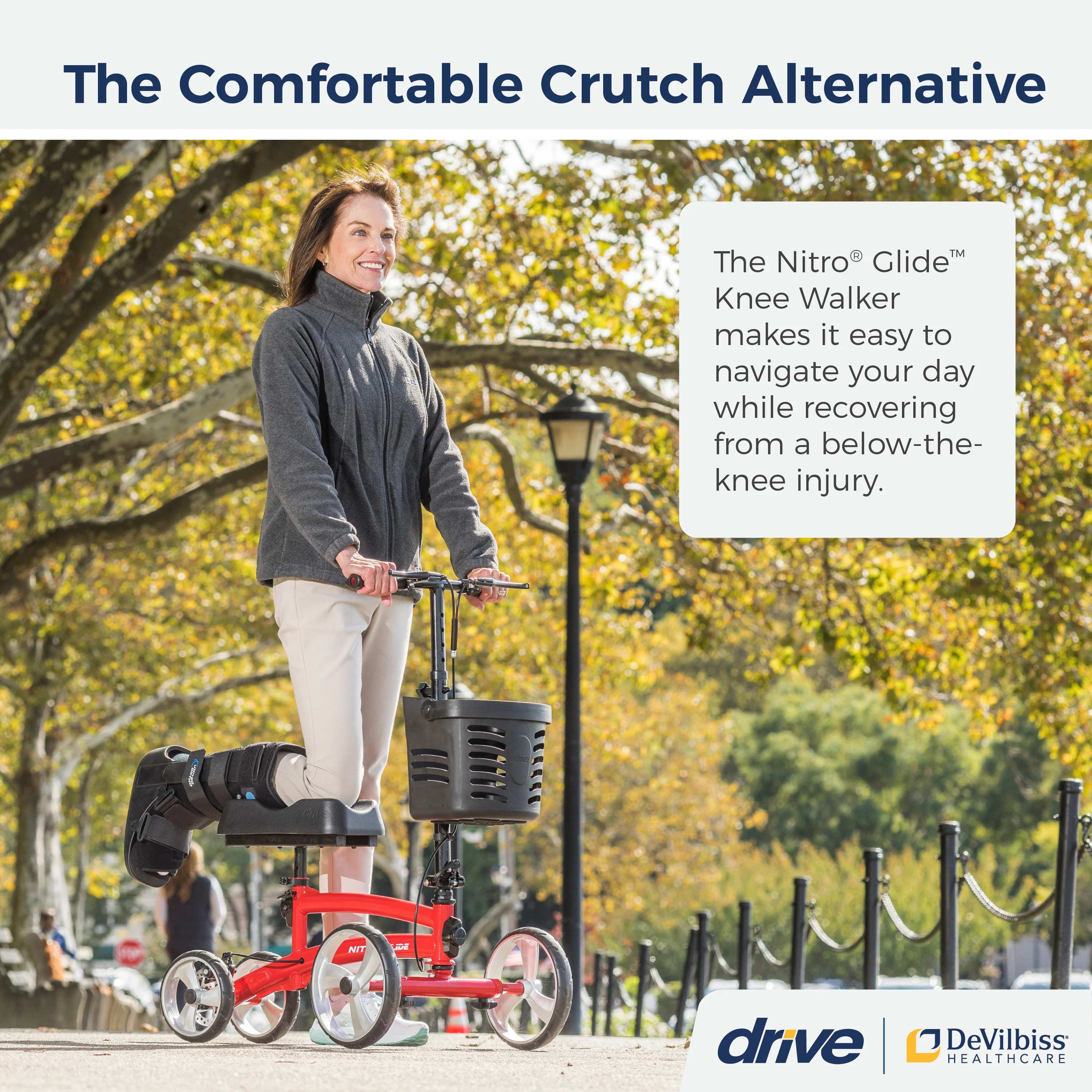 Nitro® Glide Knee Walker - Image 11