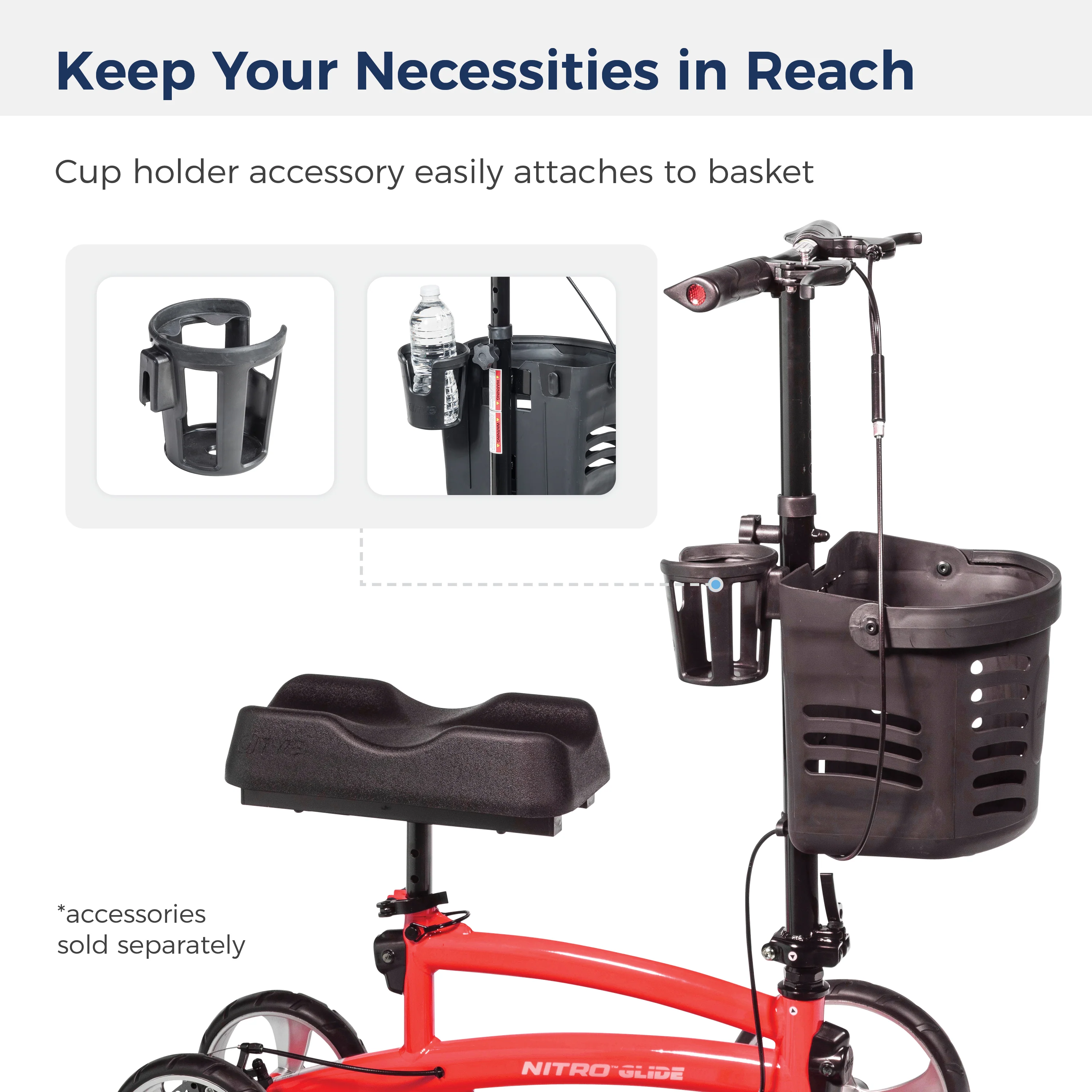 Nitro® Glide Knee Walker - Image 12