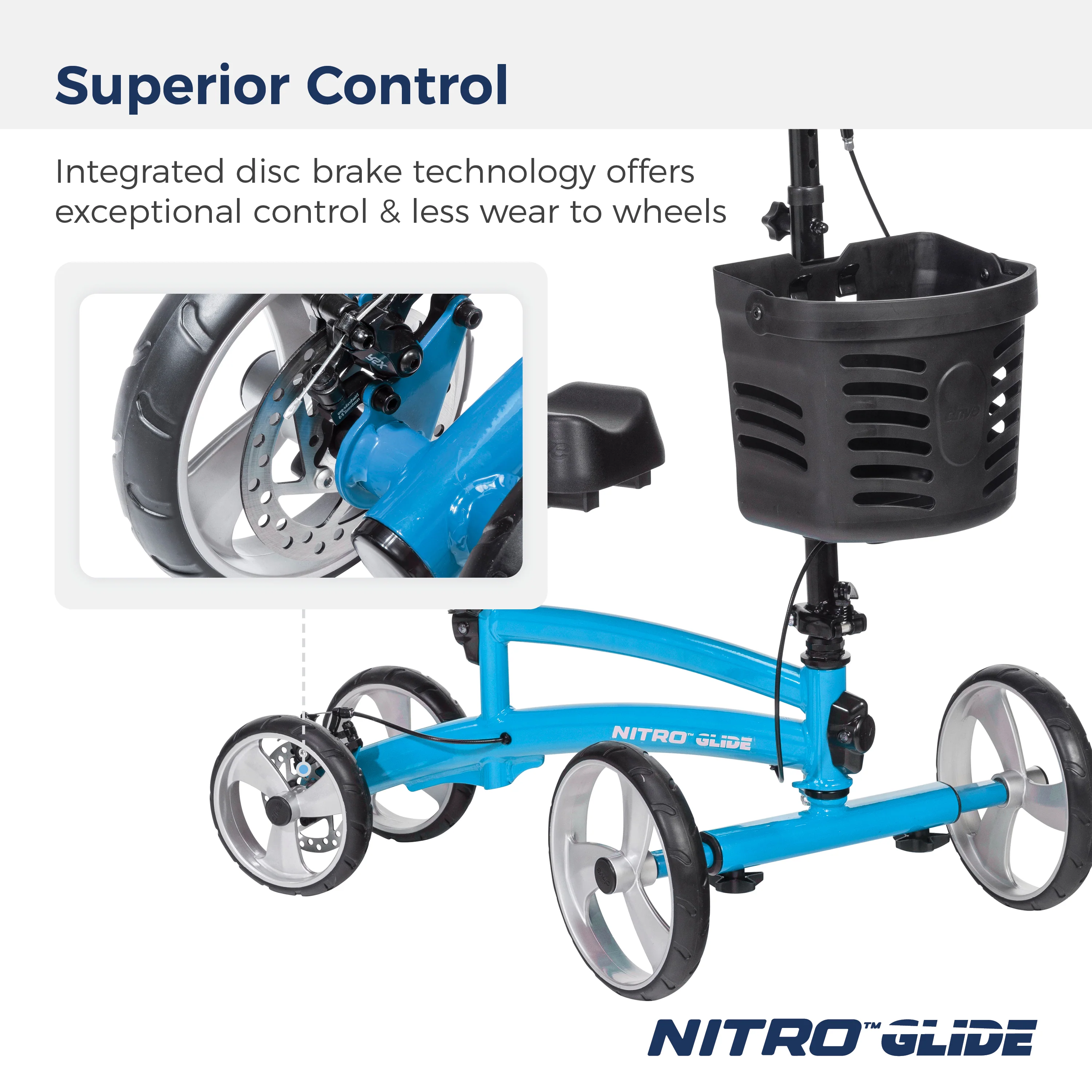Nitro® Glide Knee Walker - Image 4