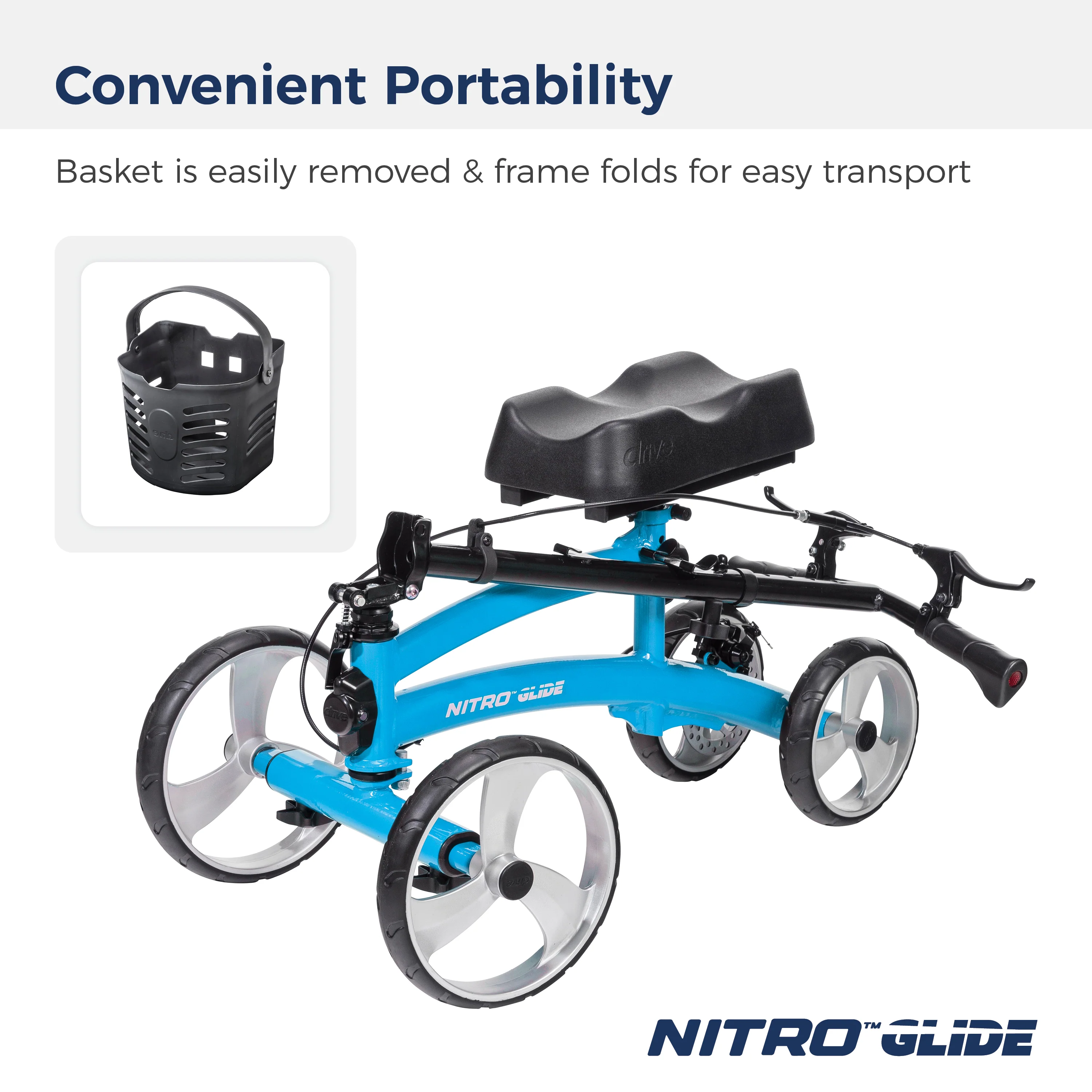 Nitro® Glide Knee Walker - Image 5