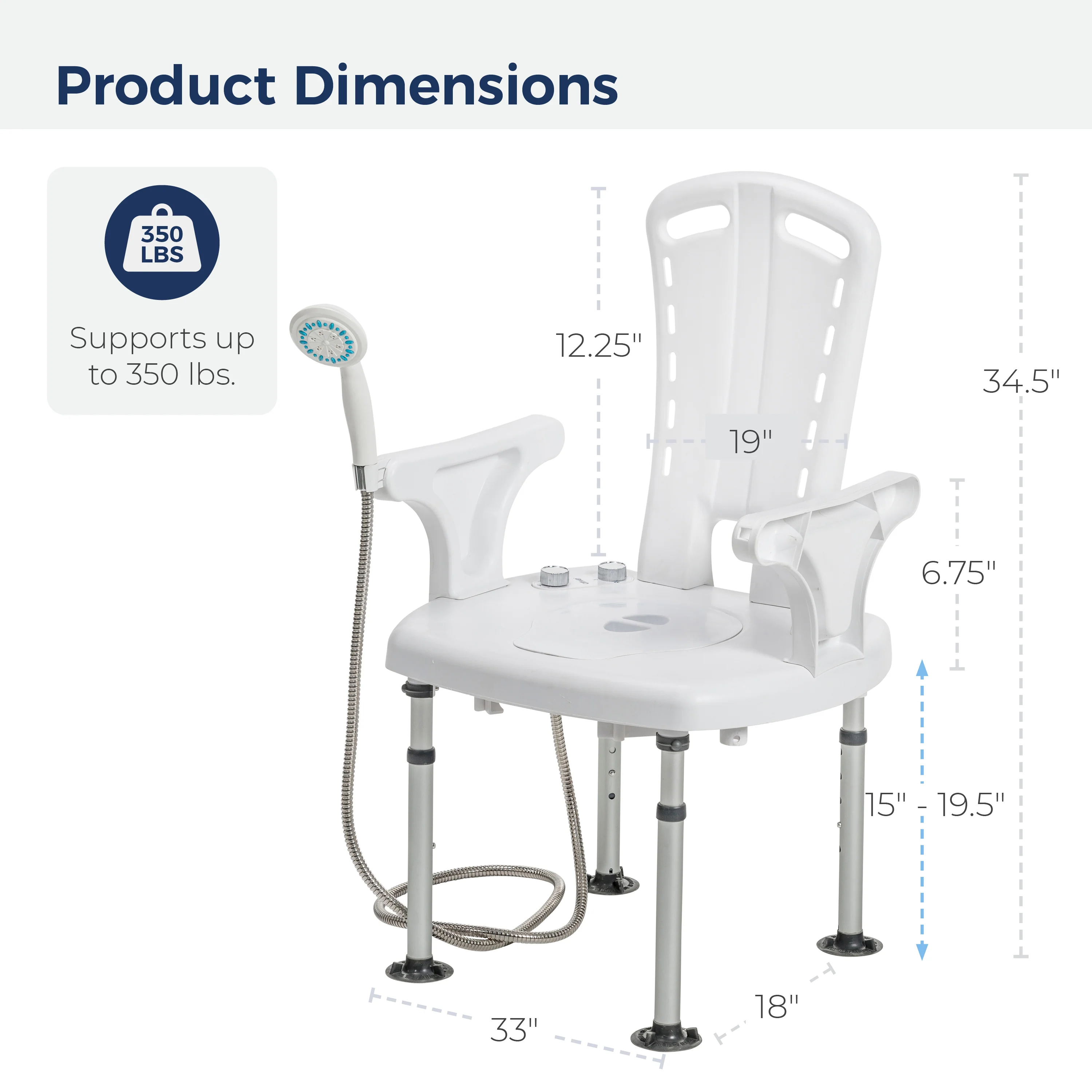 PreserveTech™ Aquachair Bathing System with Bidet - Image 11