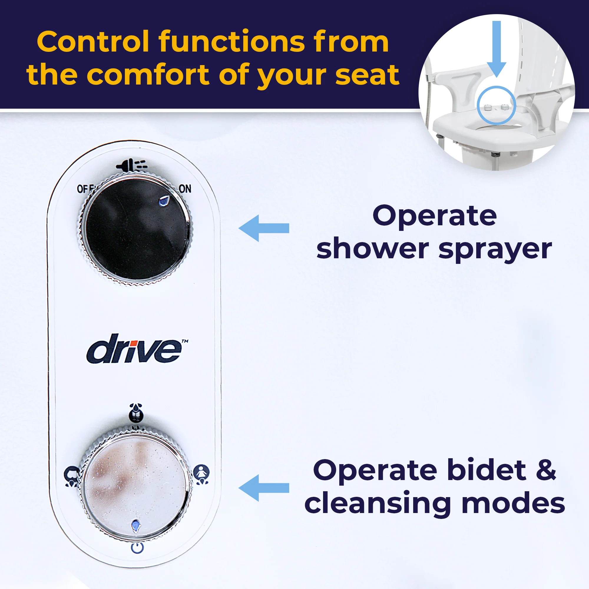 PreserveTech™ Aquachair Bathing System with Bidet - Image 13