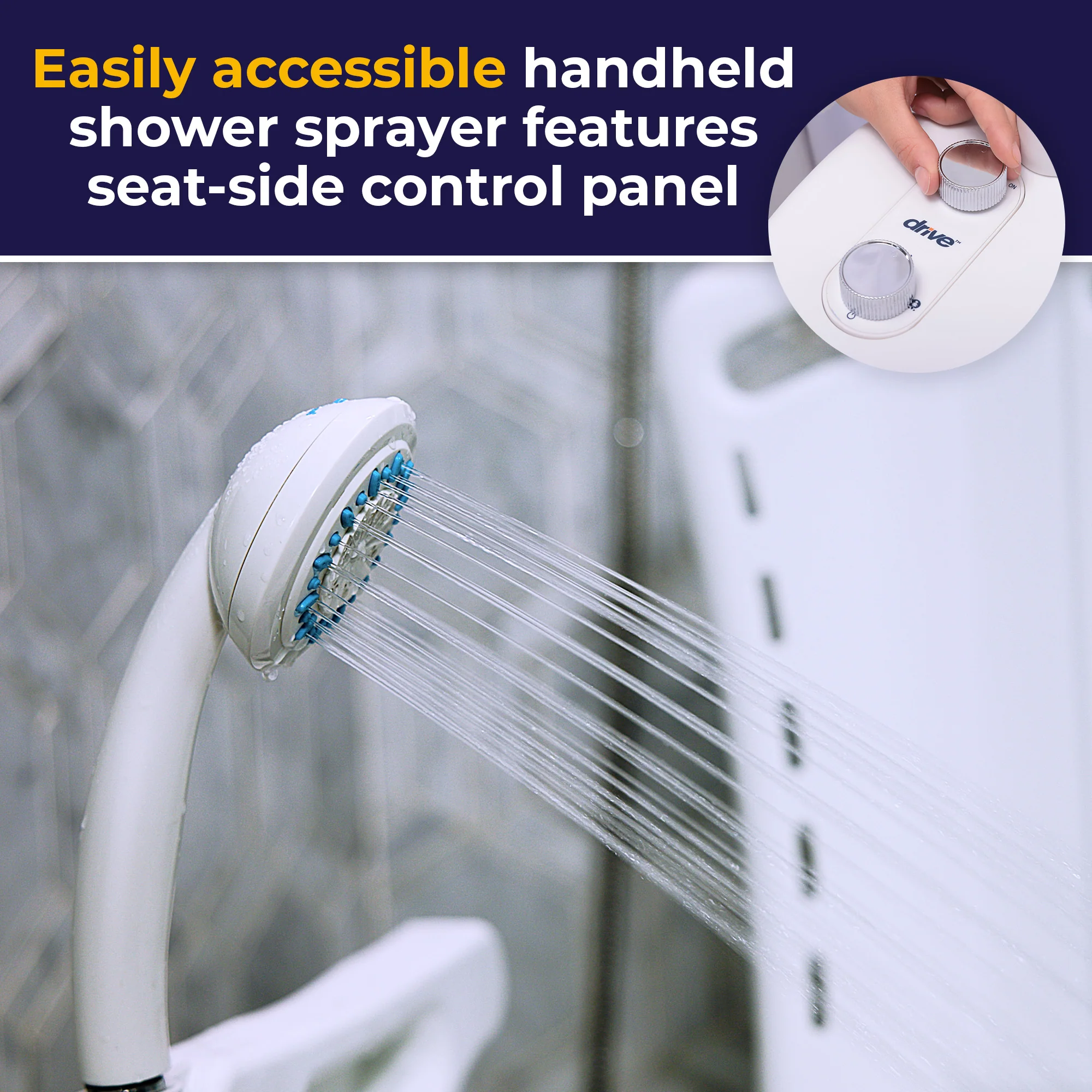 PreserveTech™ Aquachair Bathing System with Bidet - Image 17