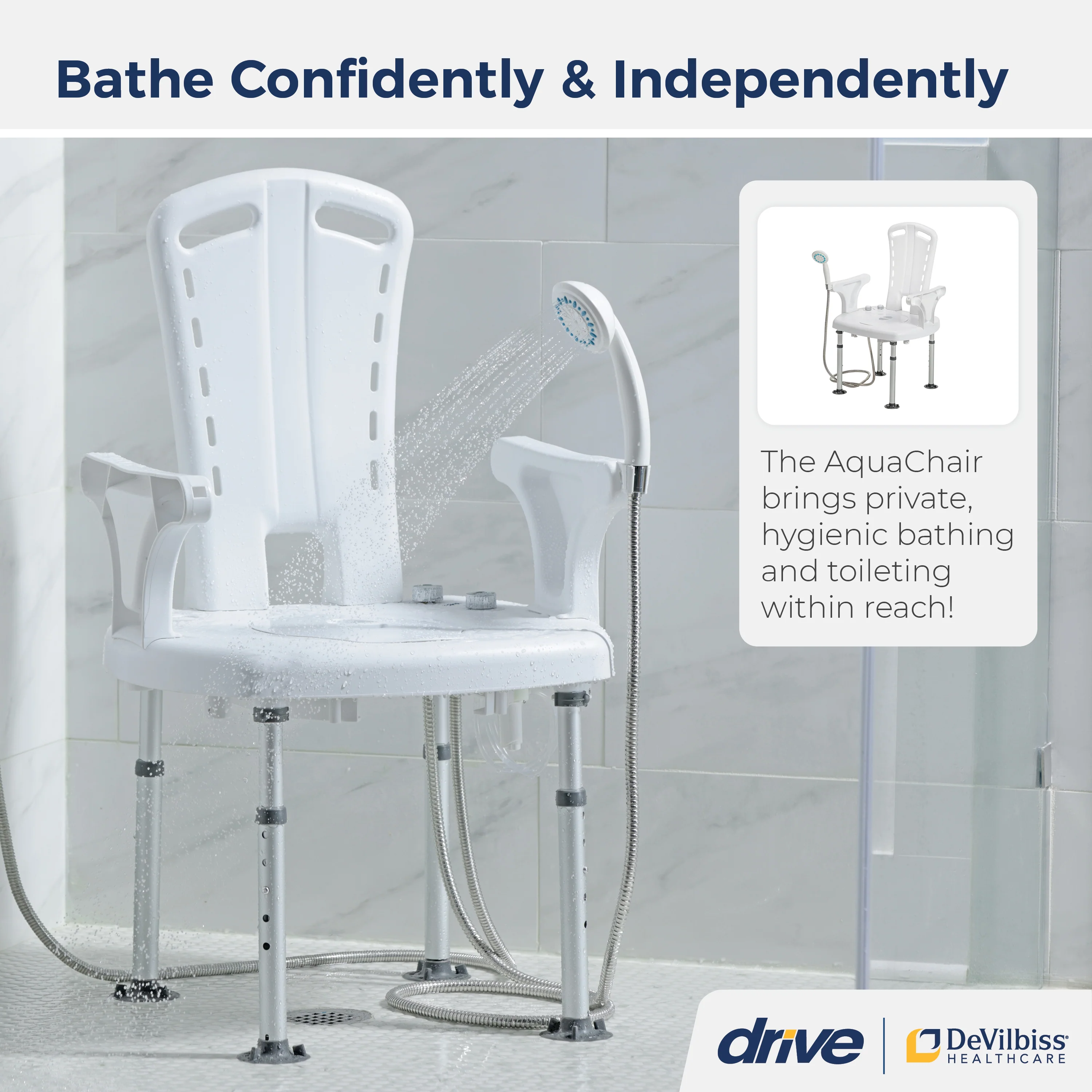 PreserveTech™ Aquachair Bathing System with Bidet - Image 4