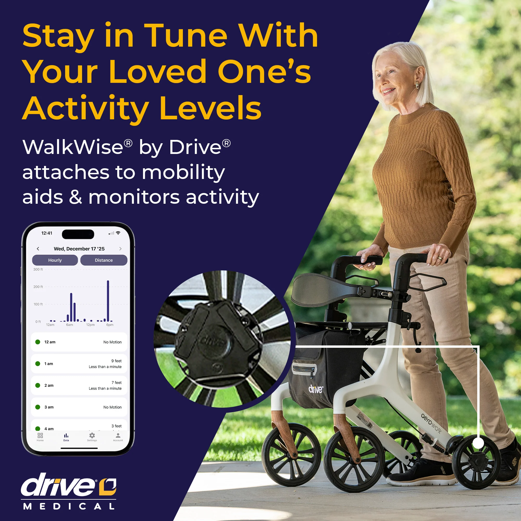 WalkWise by Drive Smart Activity Monitor - Image 2