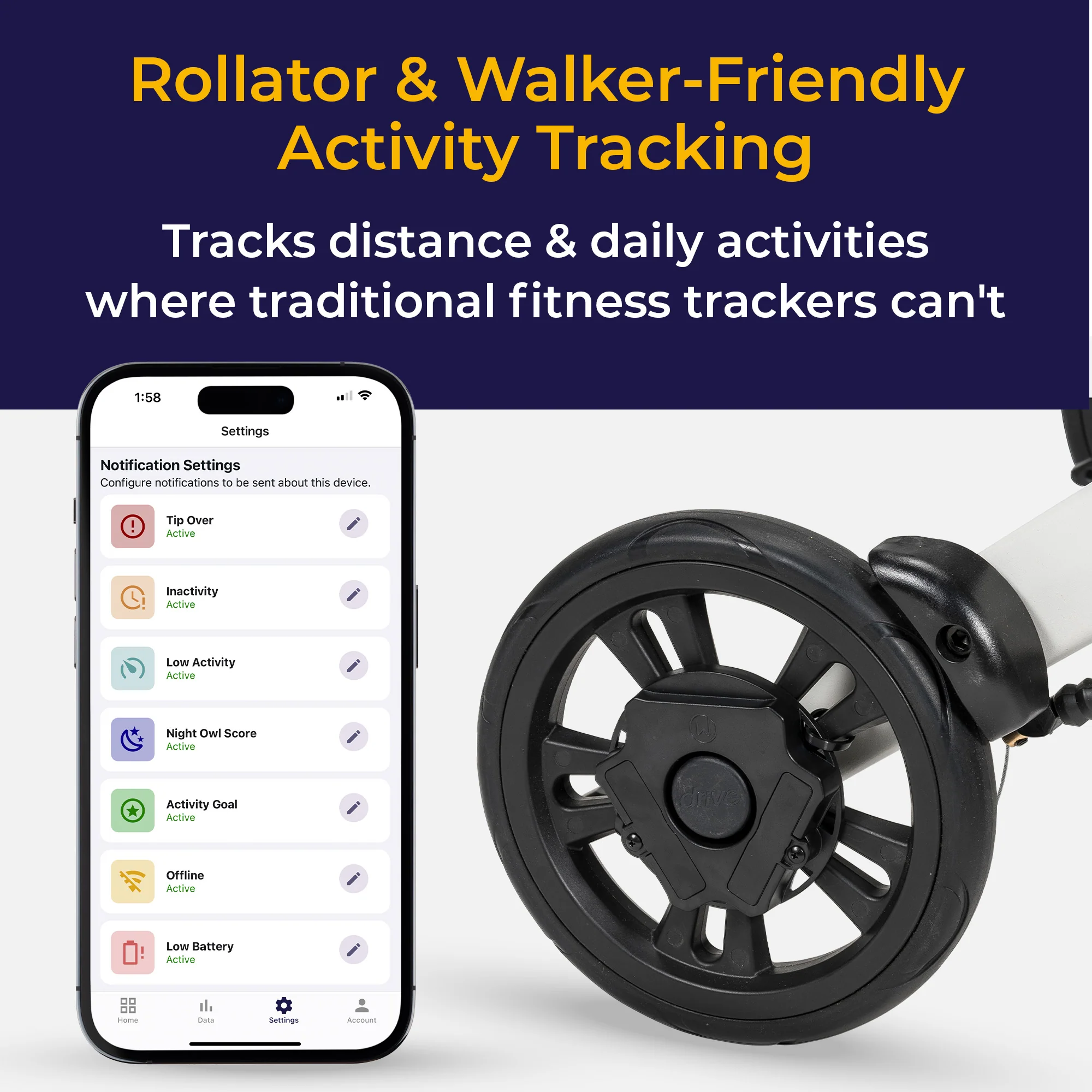 WalkWise by Drive Smart Activity Monitor - Image 6